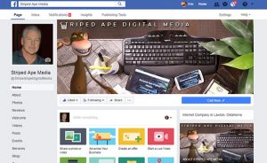 Making the Facebook Timeline Work for You by Striped Ape Digital Media doing website design in Lawton, OK