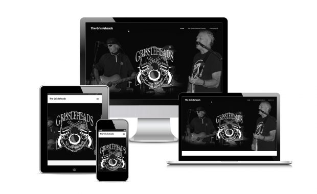 The Grissleheads Official Website built by Striped Ape Digital Media in Lawton, OK portfolio image.