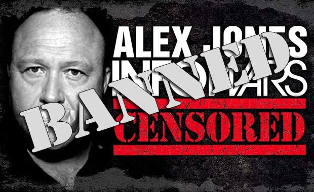 The Attack on the First Amendment Begins -- Alex Jones is Banned article image